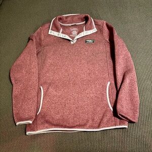 L.L. Bean Purple Pullover